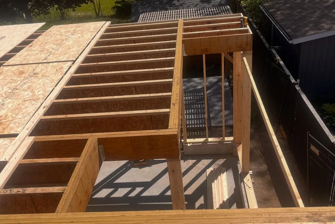 Central Avenue Attached ADU Construction - Foundation Preparation